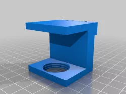 Table clamp cable holder