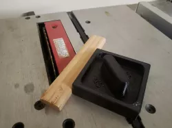 Table Saw 45 degree T-slot miter guide
