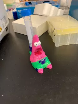 test tube (15ml) Surprised Patrick