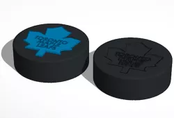 Toronto Maple Leafs Classic NHL Hockey Puck Logo
