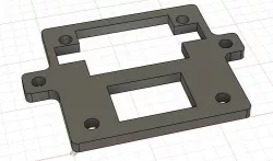 Total Nuclear Annihilation (TNA) Pinball - Upgraded "Shoot Again" timer mounting plate