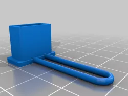 USB-A Cap with Flexible Retainer Strap - TPU