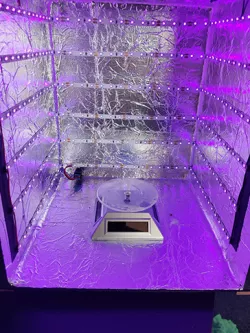 UV Curing Turntable Replacement Base Plate Large