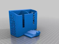 Wall mounted remote control and PS4 controller holder