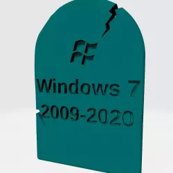 Windows 7 Gravestone