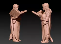Young Female Dwarf Wizard for Tabletop Gaming