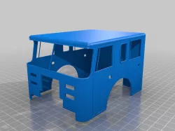 1/25 scale fire truck cab