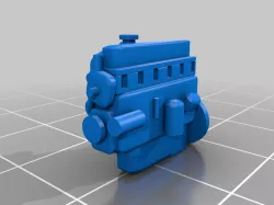 1:64 Waukesha Industrial Engine