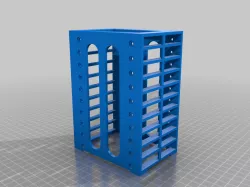 10x 2.5" HDD Rack Stand Enclosure