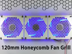120mm Honeycomb Fan Grill