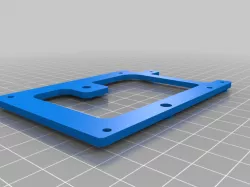 2.5" Hard drive bracket and shelf for Raspberry Pi Blade Center / Rackmount (3 rod version)