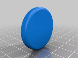 28mm Miniature Base weighted with pennies