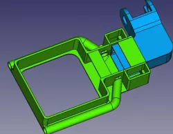 3018 7x7 cable chain motor mount