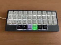 36% keyboard (Gherkin+6) case