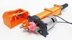 3D Printed Linear Actuator - Linear motion 