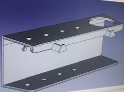 3D Printer Wall Tool Shelf