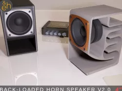 4" Back Horn Speaker V2.0 - Bluetooth, Active, Passive