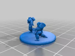 6mm scifi infantry heavy armour type ach