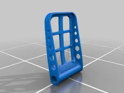 737-type Rudder Pedal for flight simulation
