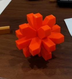 A Chinese puzzle (Luban Lock)