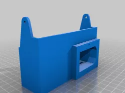 AC Inlet / Cover for Mean Well LRS-350 with 2 screw IEC