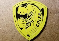 Ace Combat Golem Squadron Patch Logo
