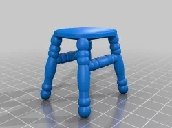 antique stool