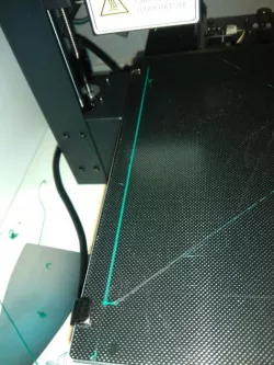 Anycubic Mega S Cura 4.8.0 custom start code (2x18cm straight line)