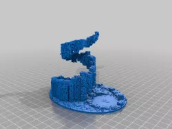 Base embellishment for Necron Night Scythe