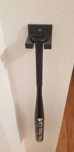 Baseball bat mount / Baseballschläger Halterung