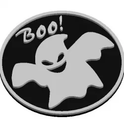 Boo! Ghost Drinks Coaster