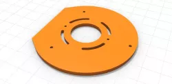 Bosch Plunge Router | RA 1166 Base Plate
