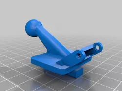 cam arm joint with ribbon clip 