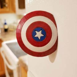 magnet captain america shield 3d models 【 STLFinder