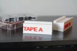 Cassette Tape Now Playing Shelf