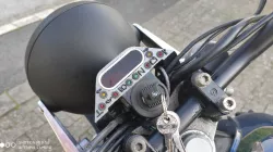 Cockpit K100 for Motogadget Mini, 3mm LED´s and original Ignition lock