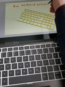 Customizable key guard (for Dell Inspiron 7506 2in1)
