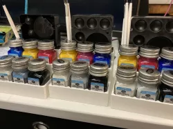 Customizable Paint Bottle Storage / Display Shelf / Caddy