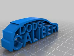 Dodge Caliber Keychain