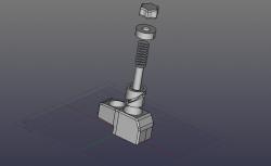 PIN HINGE UPPER RM2350 | Caravan RV Camping