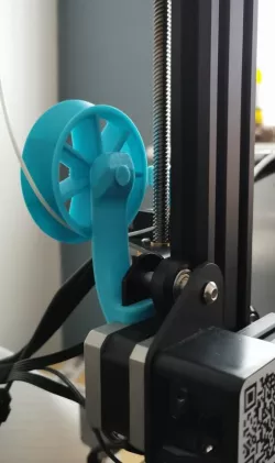 Ender 3 Filament Guide Roller - Only 3 Print parts