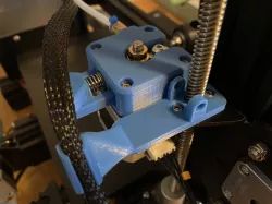 Ender 3 Pro filament guide for Bantam Feeder