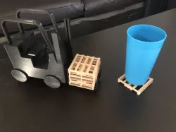Forklift Coaster Holder