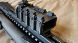 Glock folding p-rail mag holder