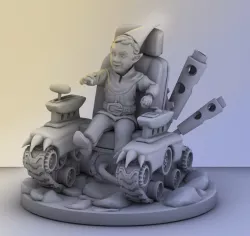 Gnome Artificer - Tabletop Miniature