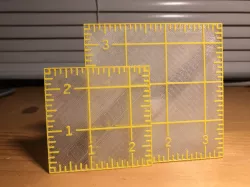 Half-Square Triangle Quilting Ruler