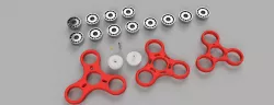 Happy Lunchbox Fidget Spinner Set