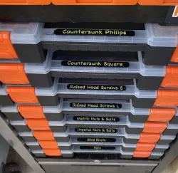 Hardware & Fixing labels