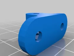HobbyKing EZ Master nose gear / nose wheel bracket