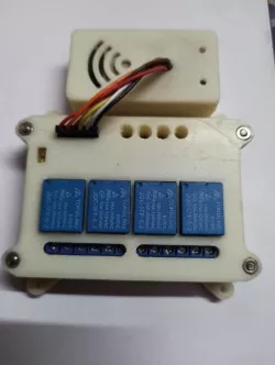 Home Automation relay and esp32 case